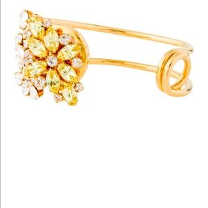 burberry crystal daisy cuff